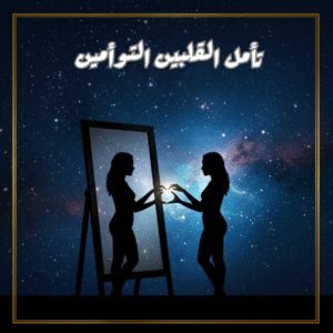 تأمل القلبين التوأمين